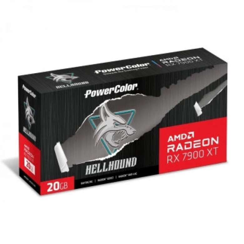 POWERCOLOR HELLHOUND  RX7900XT 20G-L/OC 20GB GDDR6 320Bit