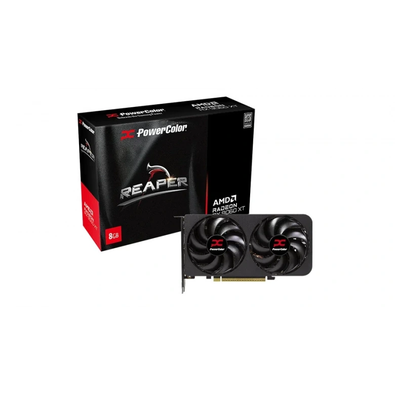 POWERCOLOR REAPER RADEON RX9060XT 8GB GDDR6 (RX9060XT 8G-A) EKRAN KARTI