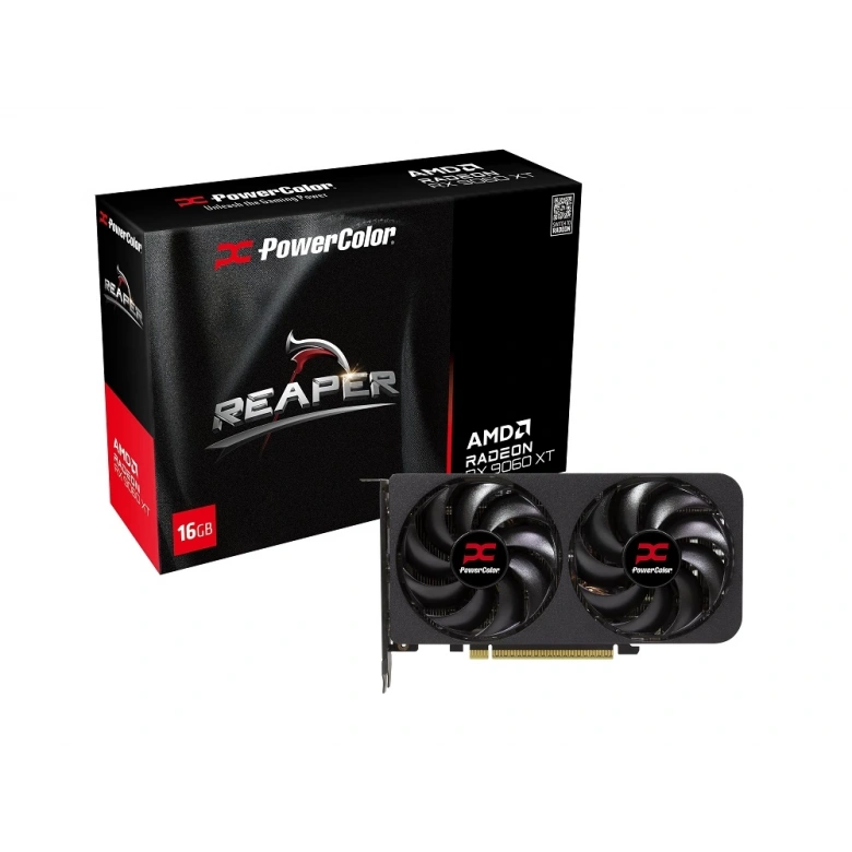 POWERCOLOR REAPER RX9060XT 16GB (RX9060XT 16G-A) EKRAN KARTI