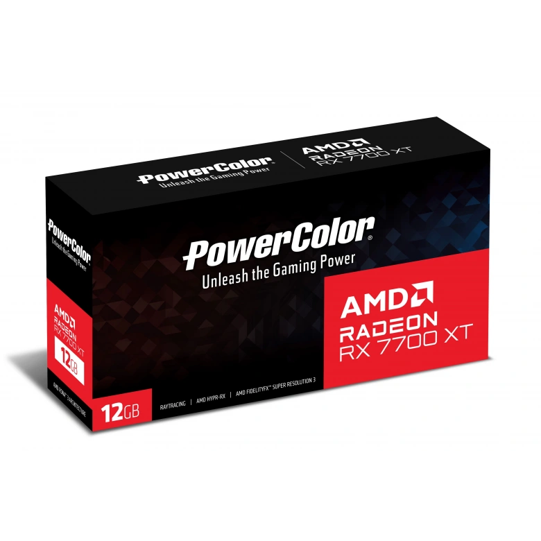 POWERCOLOR RX7700XT 12G-P 12GB GDDR6 192Bit