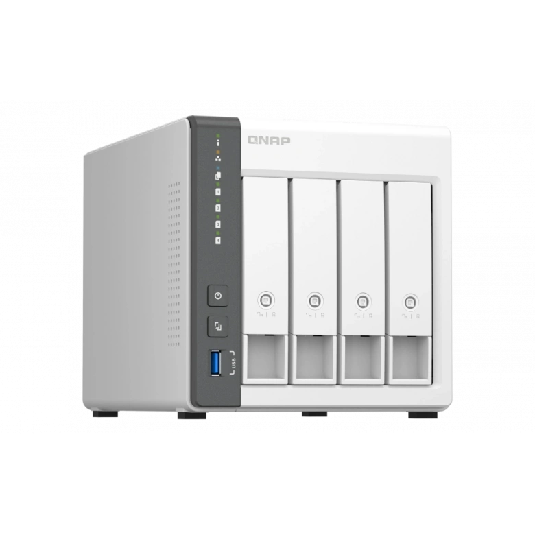 QNAP TS-433-4G 4 YUVALI 4GB DEPOLAMA ÜNİTESİ (Resmi Distribütör Garantili)