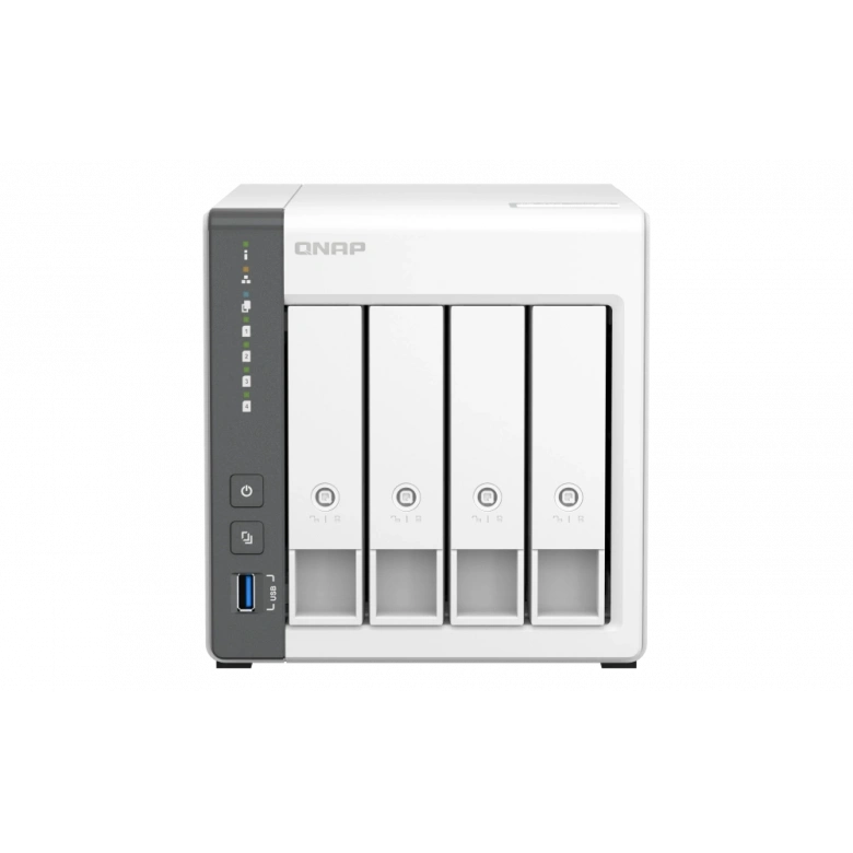 QNAP TS-433-4G 4 YUVALI 4GB DEPOLAMA ÜNİTESİ (Resmi Distribütör Garantili)