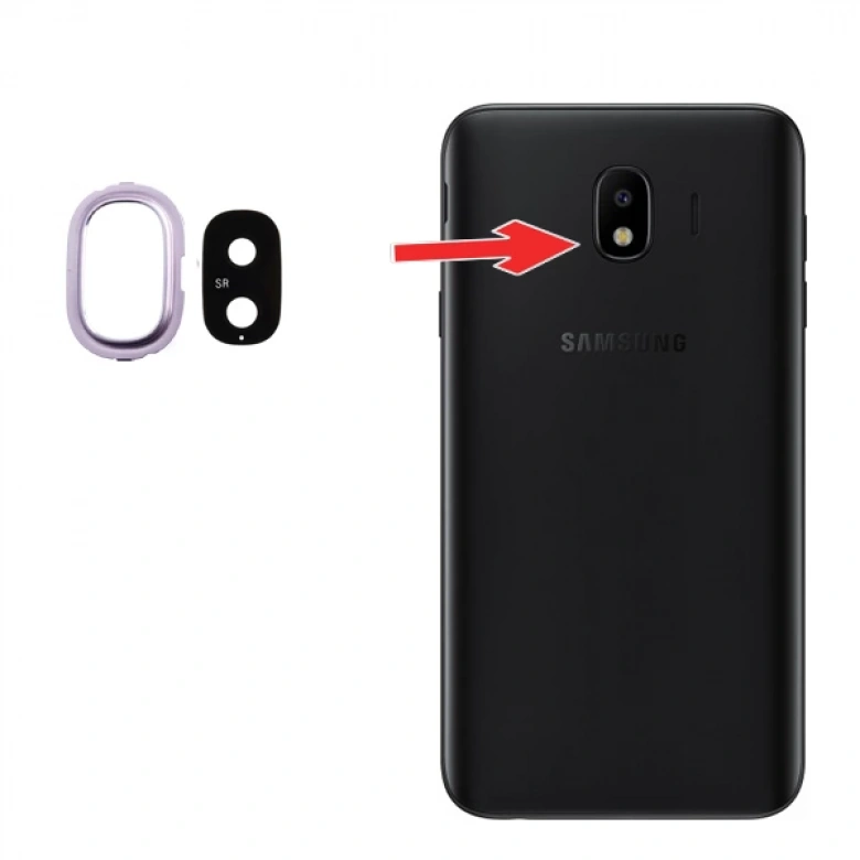 Samsung Galaxy J4 2018 Arka Kamera Lens Full