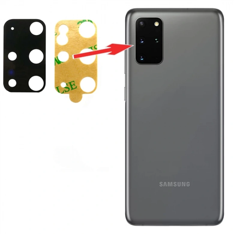 Samsung Galaxy S20+ Plus SM-G985F Kamera Lens Camı