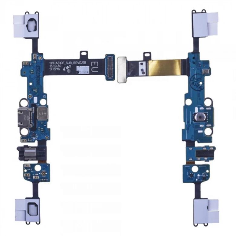 SM Galaxy A310 A3 2016 İçin Şarj Kulaklık Soket Bordu