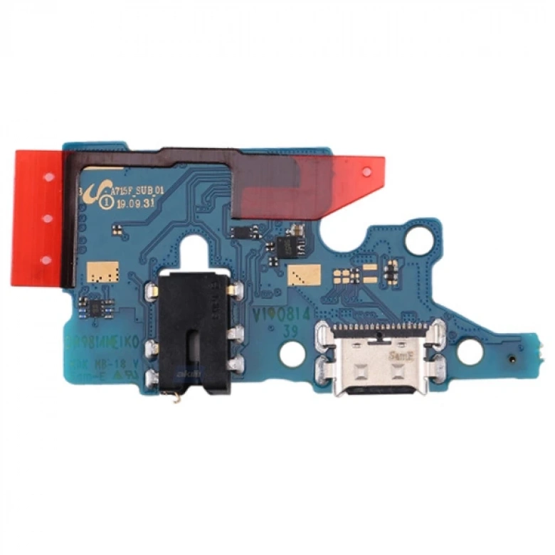 SM Galaxy A71 SM-A715F Şarj Kulaklık Soket Mikrofon Bordu