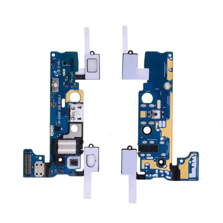 SM Galaxy E5 E500 2015 İçin Tuş Bordu Şarj Ve Kulaklık Soket Filmi