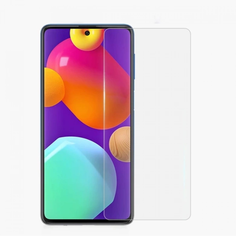 SM Galaxy F62 - M62 Tempered  Cam Ekran Koruyucu