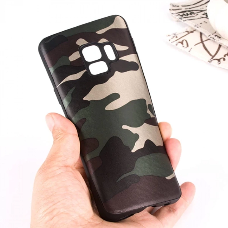 Sm Galaxy J6 2018 Kamuflaj Darbe Emici Silikon Kılıf