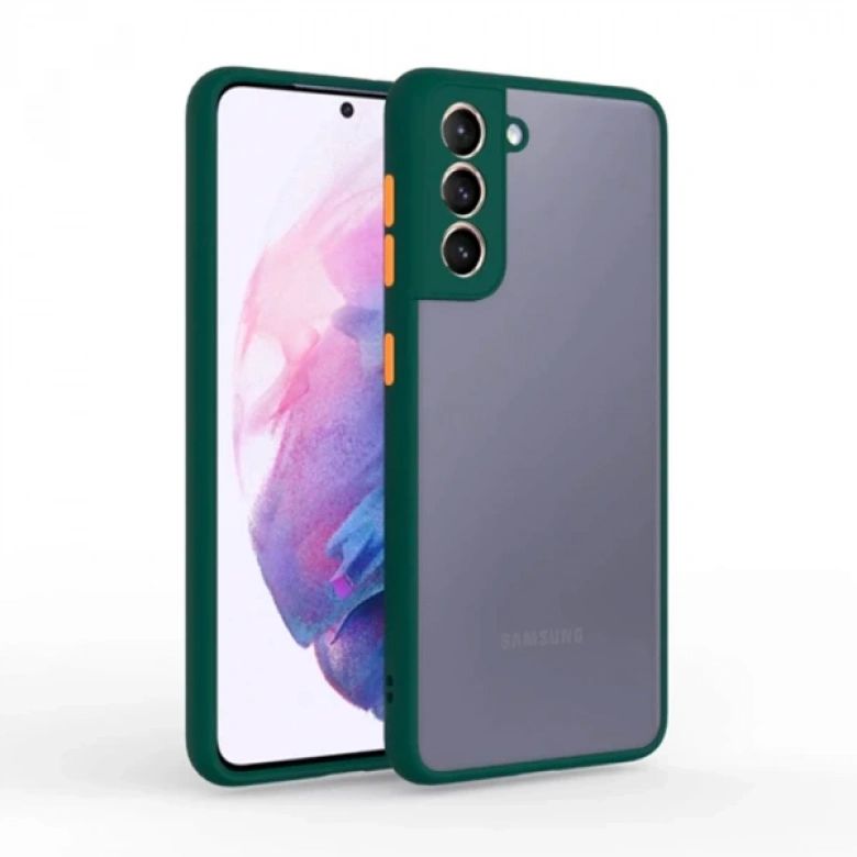 SM Galaxy S21 Plus  Plus Kamera Korumalı Premium Silikon Kılıf