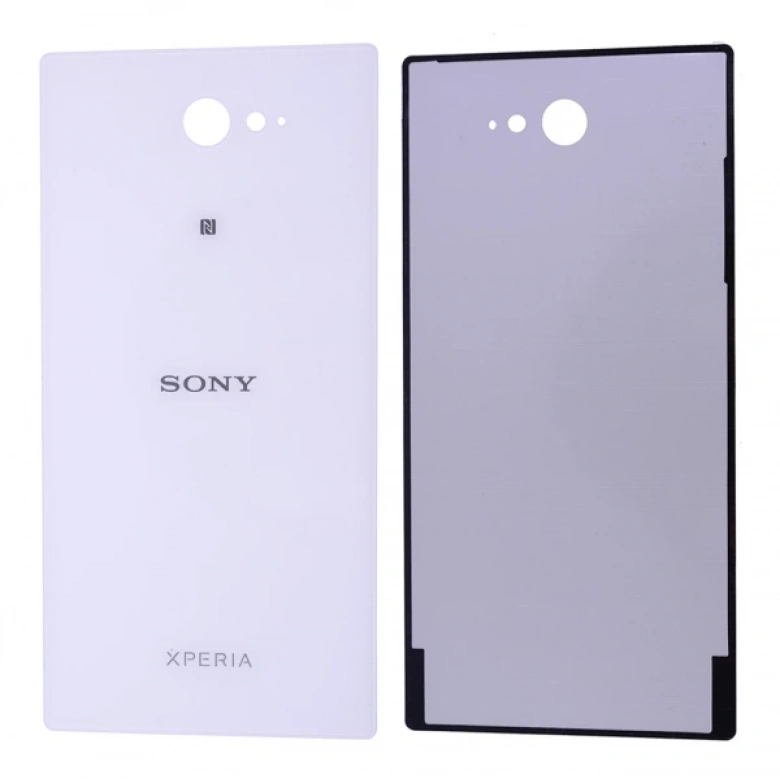 Sony Xperia M2 Arka Pil Kapağı Lens