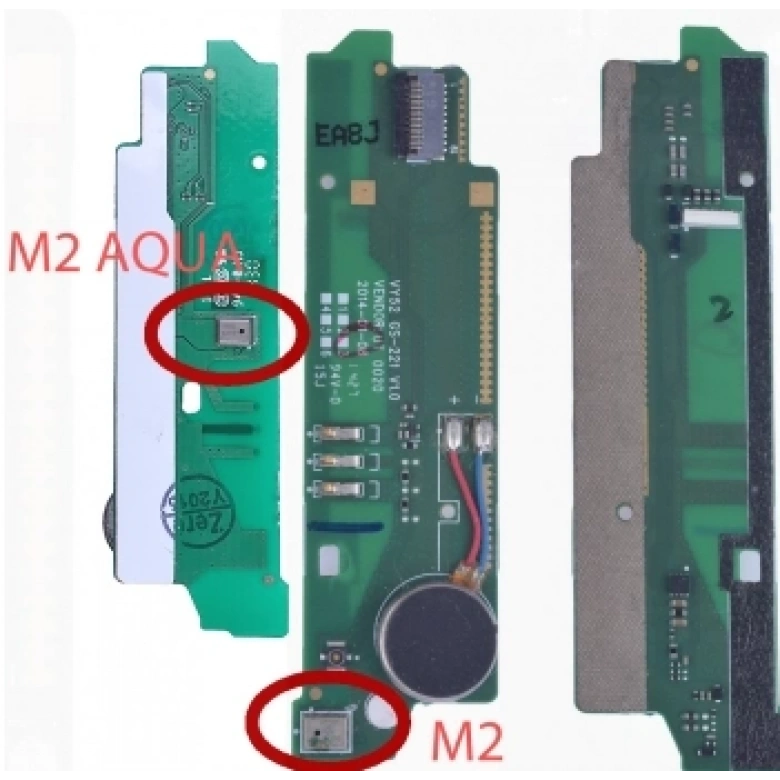 Sony Xperia M2 Titreşim Motoru Ve Mikrofon Bordu