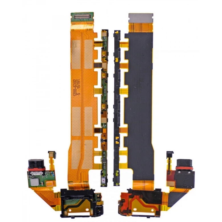 Sony Xperia Z3+ Plus E6553 Z4 4h Vers Yan Ses Şarj Soket Film