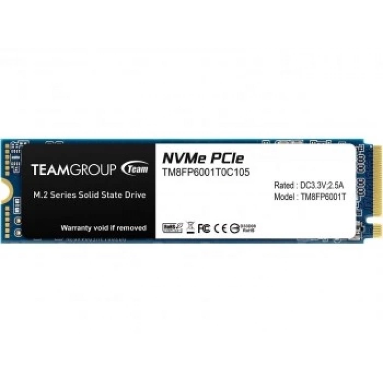 Team MP33 512GB 1800/1500MB/s NVMe PCIe M.2 Gen3x4 SSD Disk (TM8FP6512G0C101)