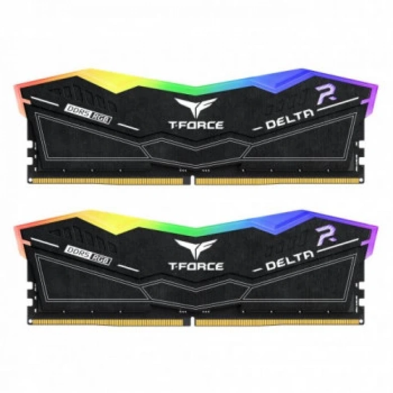 Team T-Force DELTA RGB Black 32GB(2x16GB) 5600Mhz DDR5 CL32 Gaming Ram (FF3D532G5600HC32DC01)