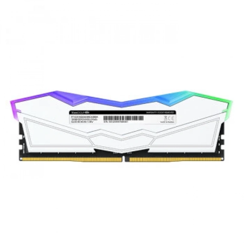 Team T-Force DELTA RGB White 32GB(2x16GB) 7800Mhz DDR5 CL38 Gaming Ram (FF4D532G7800HC38DDC01)