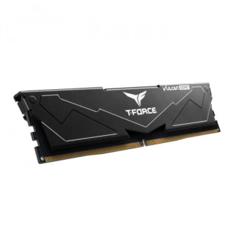 Team T-Force Vulcan Black 32GB 2x16GB 6400Mhz DDR5 CL40 Gaming Ram (FLBD532G6400HC40BDC01)