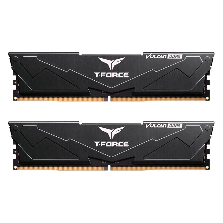 Team T-Force Vulcan Black 32GB 2x16GB 6000Mhz CL38 Ram (FLBD532G6000HC38JDC01)
