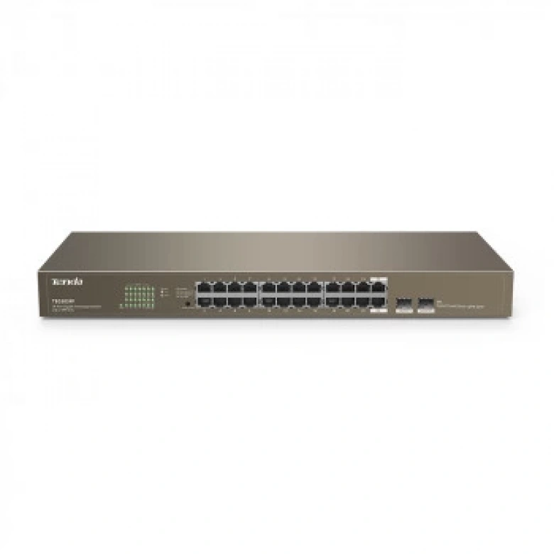 TENDA TEG1024F 24PORT 2SFP 10/100/1000 GIGABIT SWITCH