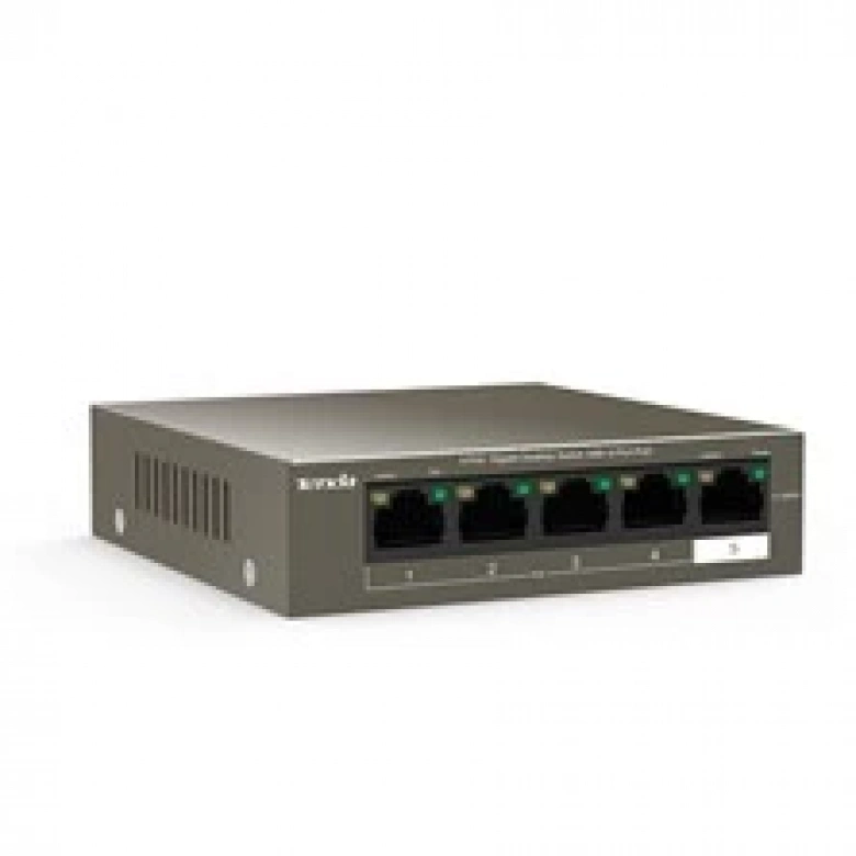 TENDA TEG1105P-4 5 PORT 10/100/1000 YÖNETİLEMEZ POE SWITCH