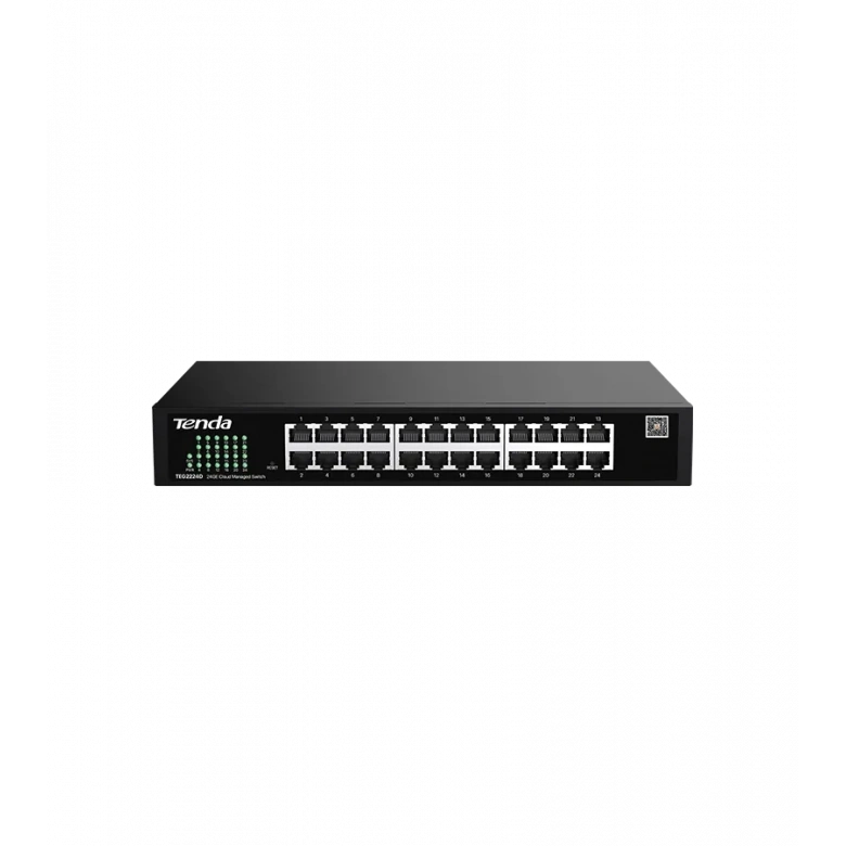 TENDA TEG2224D 24GE PORT BULUT YÖNETİLEBİLİR SWİTCH
