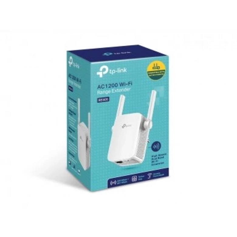TP-LINK TL-RE305 AC1200 300Mbps PRİZ TİPİ MENZİL GENİŞLETİCİ