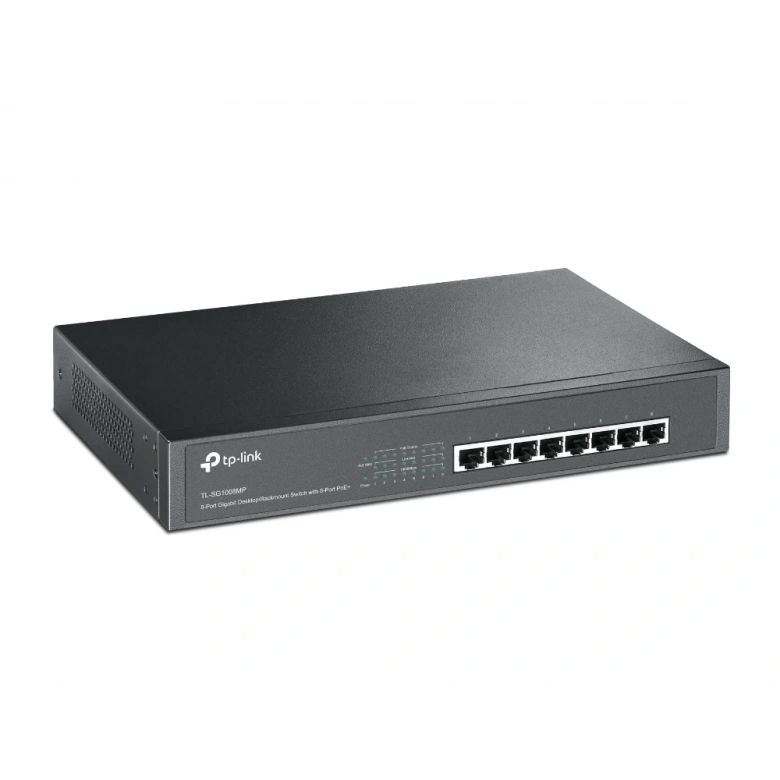 TP-LINK TL-SG1008MP 8PORT 10/100/1000 YÖNETİLEMEZ POE SWITCH