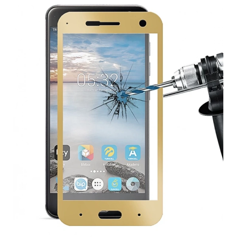 Turkcell T80 3d Full Kaplama Kırılmaz Cam Ekran Koruyucu