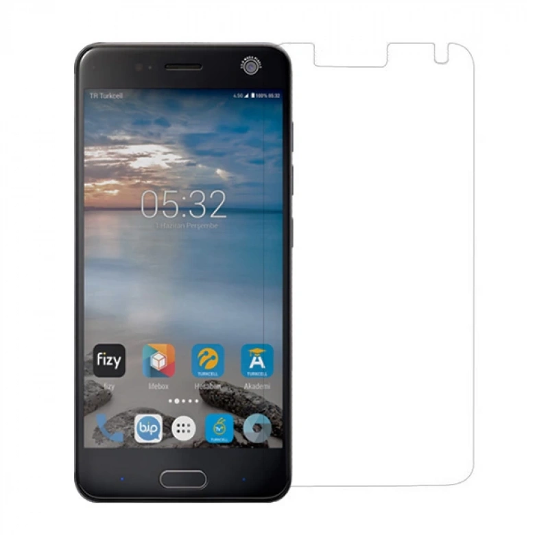 Turkcell T80 Kırılmaz Cam Ekran Koruyucu
