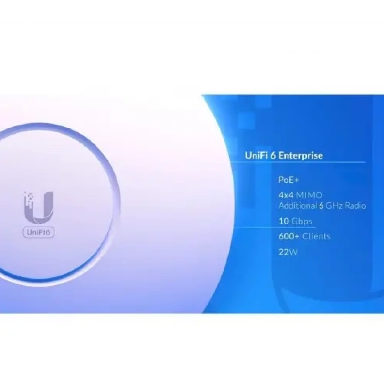 UBIQUITI U6-ENTERPRISE WIFI6 MU-MIMO (U6-ENTERPRISE)