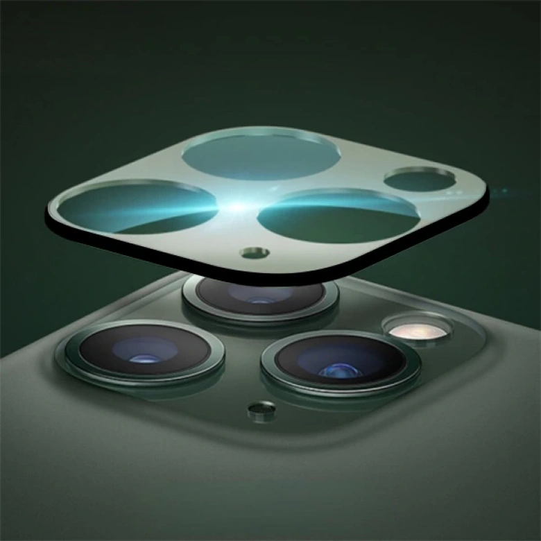 Usams US-BH577 iPhone11 Pro Max Tempered Cam Kamera Koruyucu