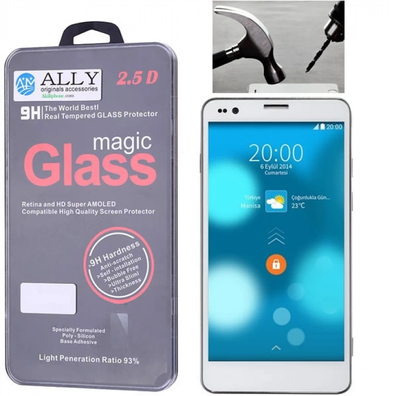 Vestel Venus 5.0 V Tempered Kırılmaz Cam Ekran Koruyucu