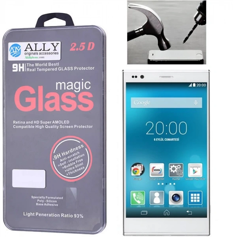 Vestel Venus 5.5 X Tempered Kırılmaz Cam Ekran Koruyucu