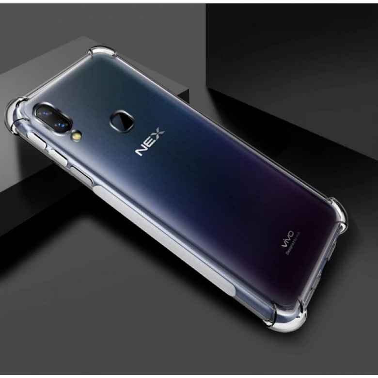 Vivo Nex (a) Darbe Emici Şeffaf Silikon Kılıf