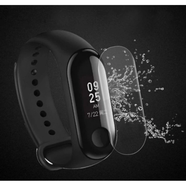 Xiaomi Mi Band 3 Darbe Emici Seffaf Ekran Koruyucu