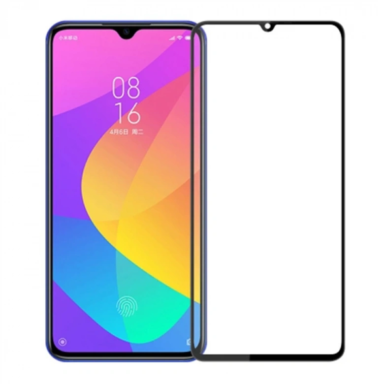 Xiaomi Mi CC9E-A3 3D Full Glue Tempered  Cam Ekran Koruyucu