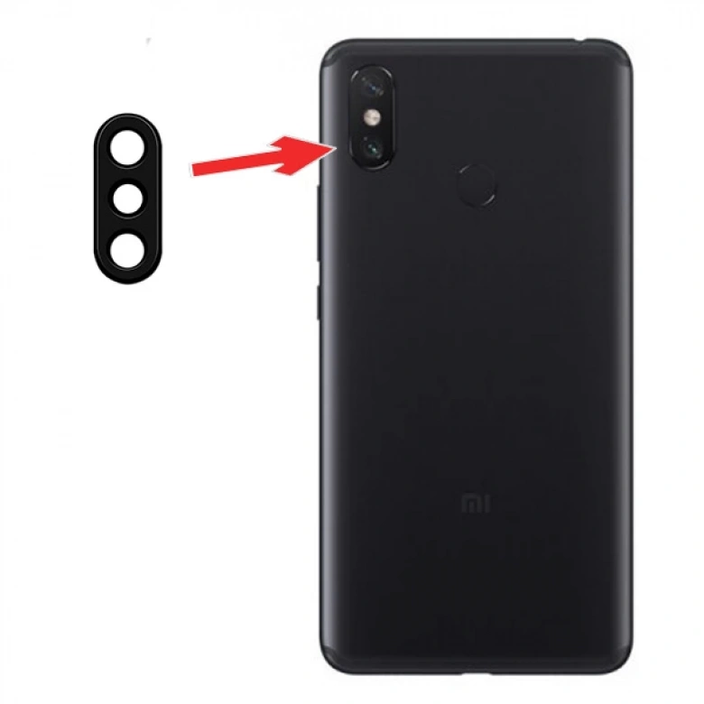 Xiaomi Mi Max 3  Kamera Lens Camı