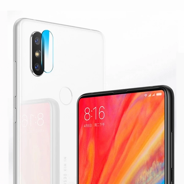 Xiaomi Mi Mix 2s Kamera Lens Koruma Camı