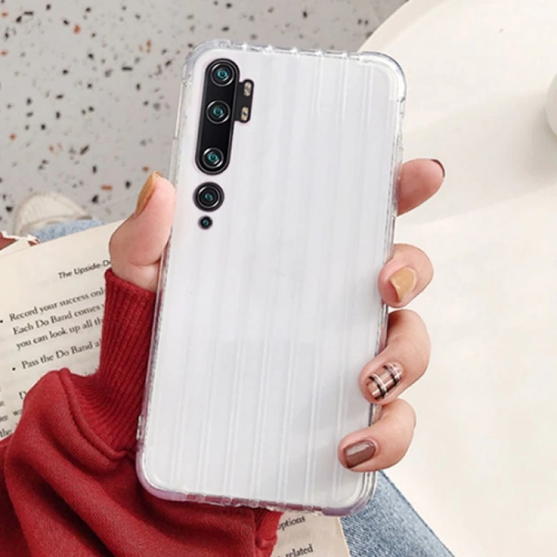 Xiaomi Mi Note 10-CC9 Pro Trunk Lines ince Soft Silikon Kılıf