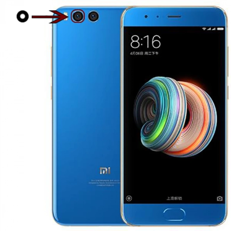 Xiaomi Mi Note 3 Arka Kamera Lens Cam