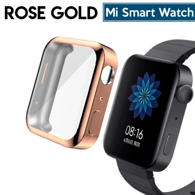 Xiaomi Mi Smart Watch 360 Full Koruma Ultra İnce Silikon Kılıf