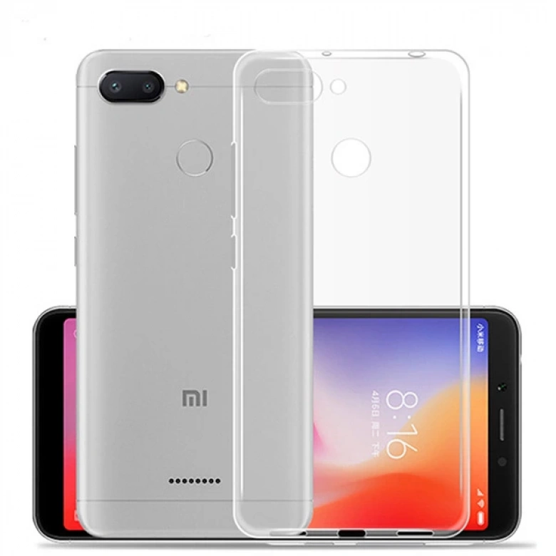 Xiaomi Redmi 6 Ultra Slim Soft Silikon Kılıf