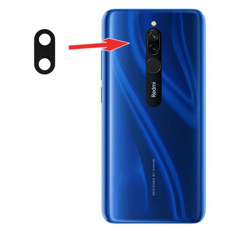 Xiaomi Redmi 8 Arka Kamera Camı Lens
