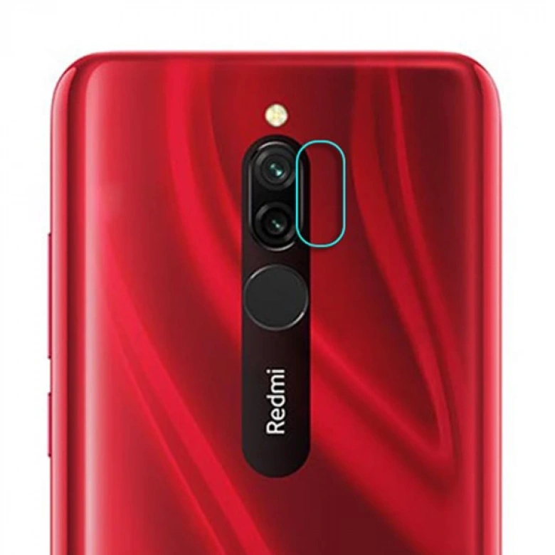 Xiaomi Redmi 8 Tempered Kamera Koruyucu Kırılmaz Cam