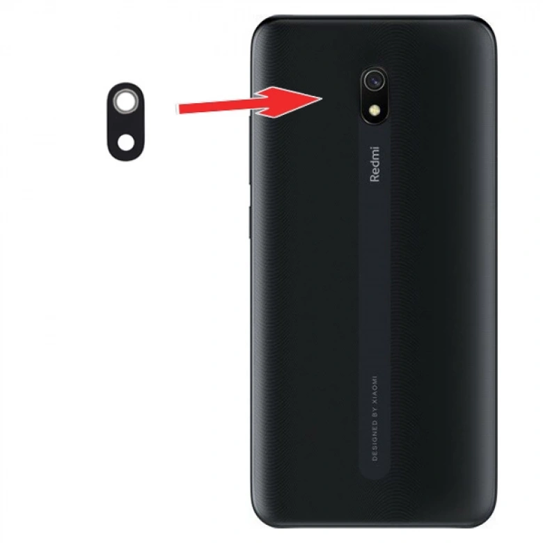 Xiaomi Redmi 8A Arka Kamera Camı Lens