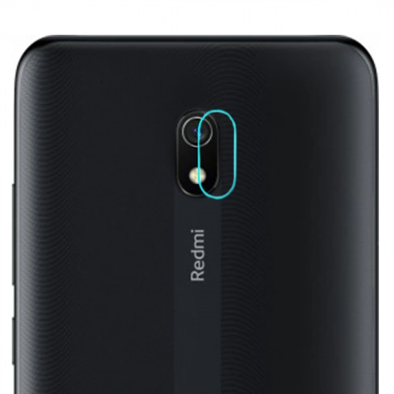 Xiaomi Redmi 8A Tempered Kamera Koruyucu Kırılmaz Cam