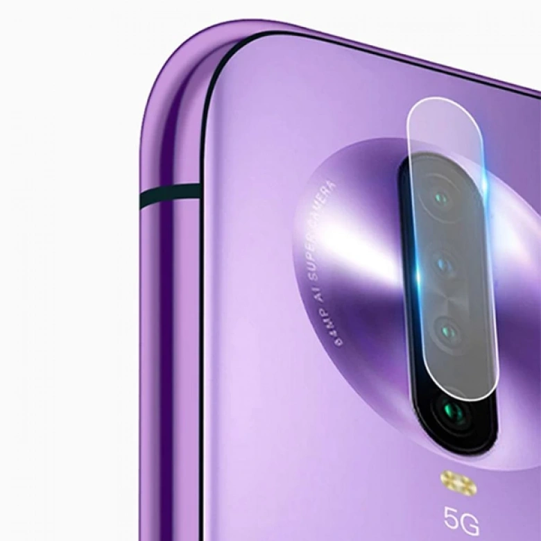 Xiaomi Redmi K30 Tempered Kamera Koruyucu Kırılmaz Cam