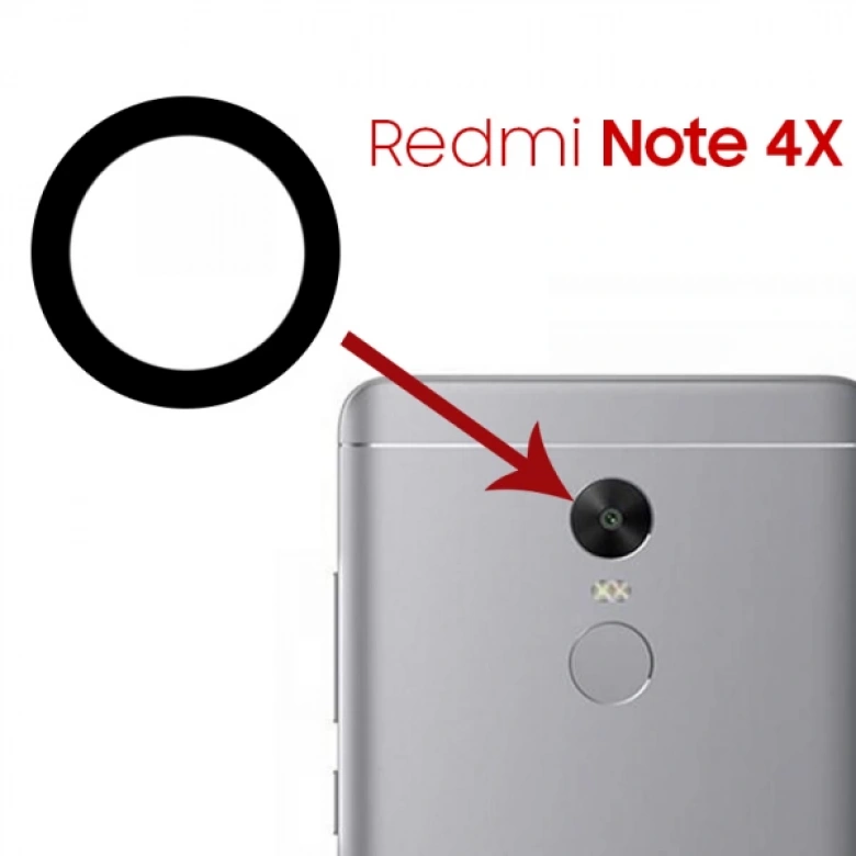 Xiaomi Redmi Note 4x Kamera Lens Kapak