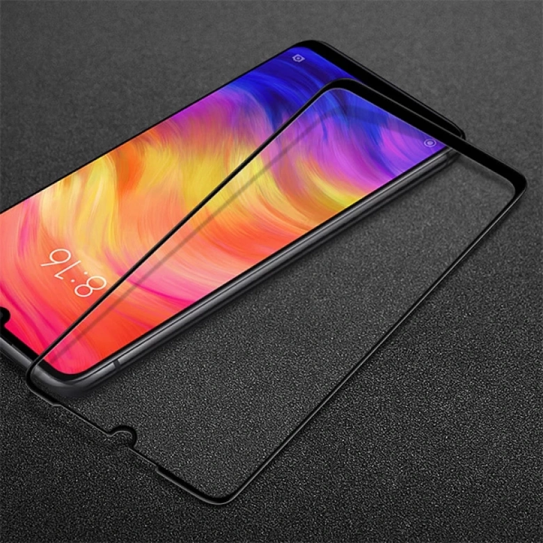 Xiaomi Redmi Note 7 Full Glue Tempered Full Cam Ekran Koruyucu