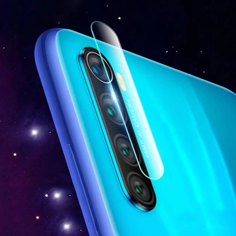 Xiaomi Redmi Note 8 Tempered Kırılmaz Kamera Koruyucu Cam